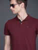 Basic Marron Pique Polo