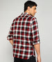 Red Twill Checkered Shirt