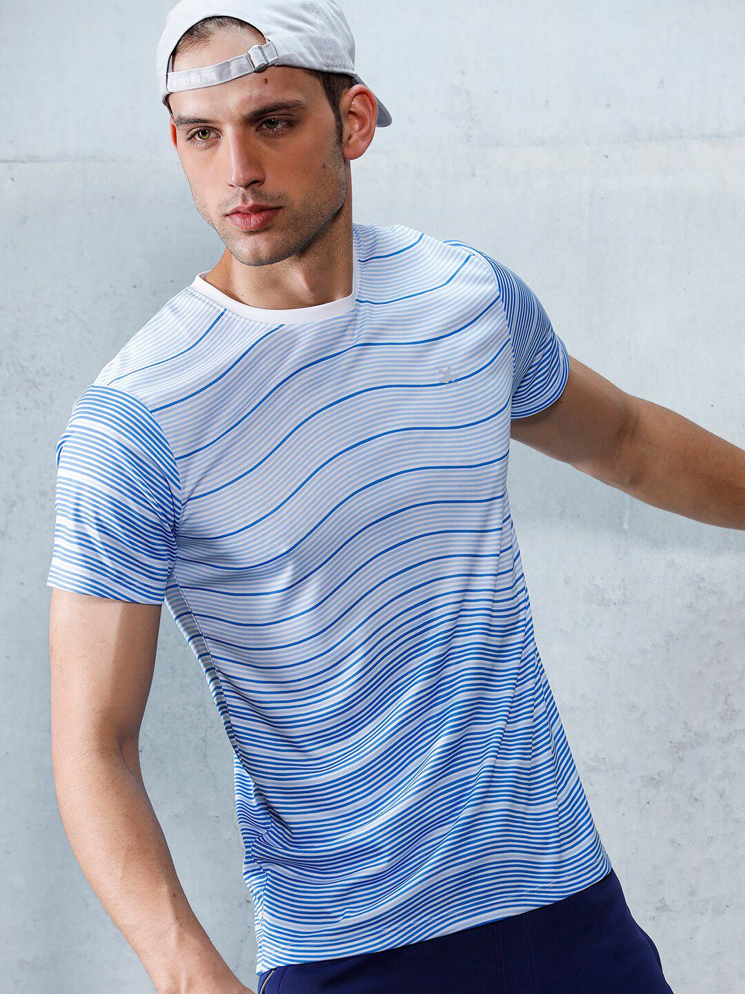 Blue Waves Active T-Shirt