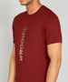 Red Foil Print T-Shirt