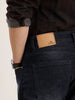 Relaxed Fit Faded Denim Jeans | Blue