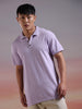 Lavender Twist Polo T-Shirt