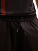 Wrogn x SRH Striped Performance Shorts | Black
