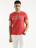 Printed Stripes T-Shirt