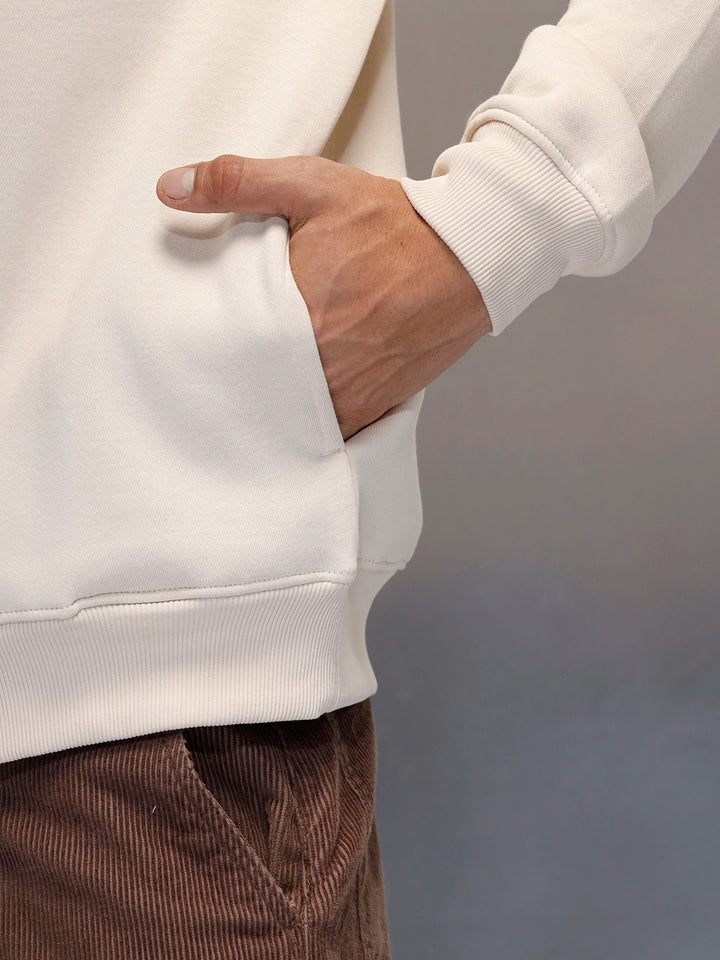men's casual comfort fit sweatshirt | Beige