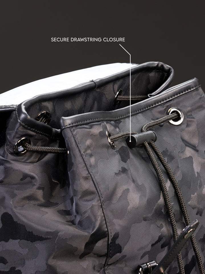 Tonal Camo Backpack | Black (30L)