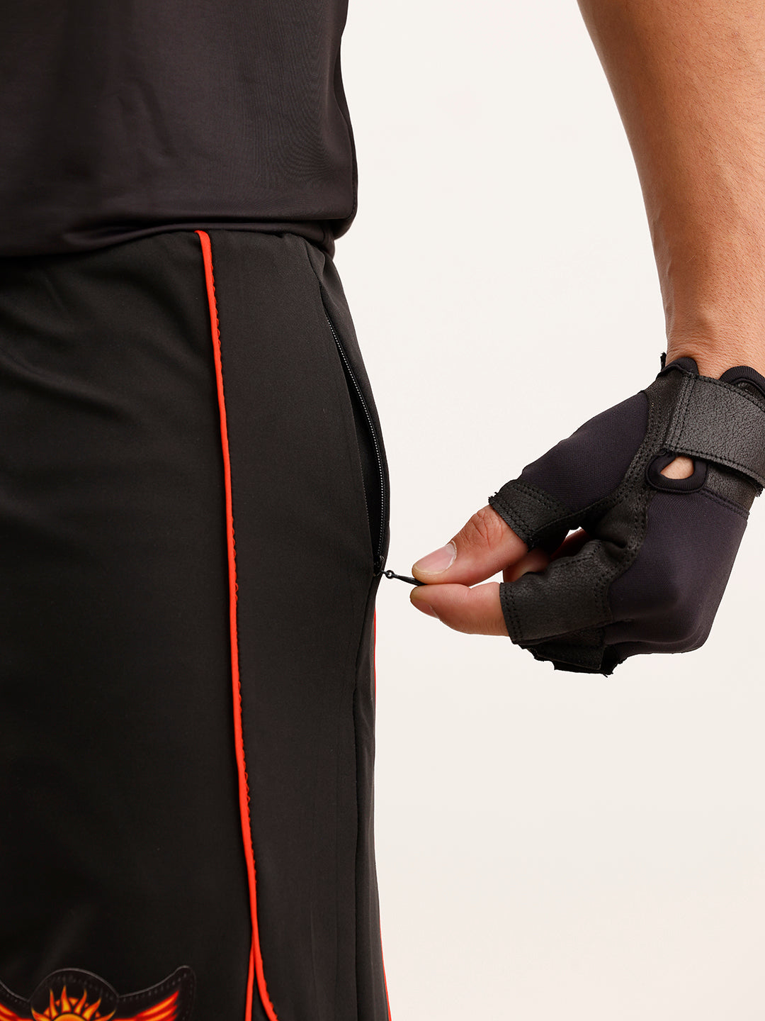 Wrogn x SRH Gym Shorts | Black