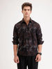 Comfort Fit Full Sleeve AOP Shirt | Multicolor
