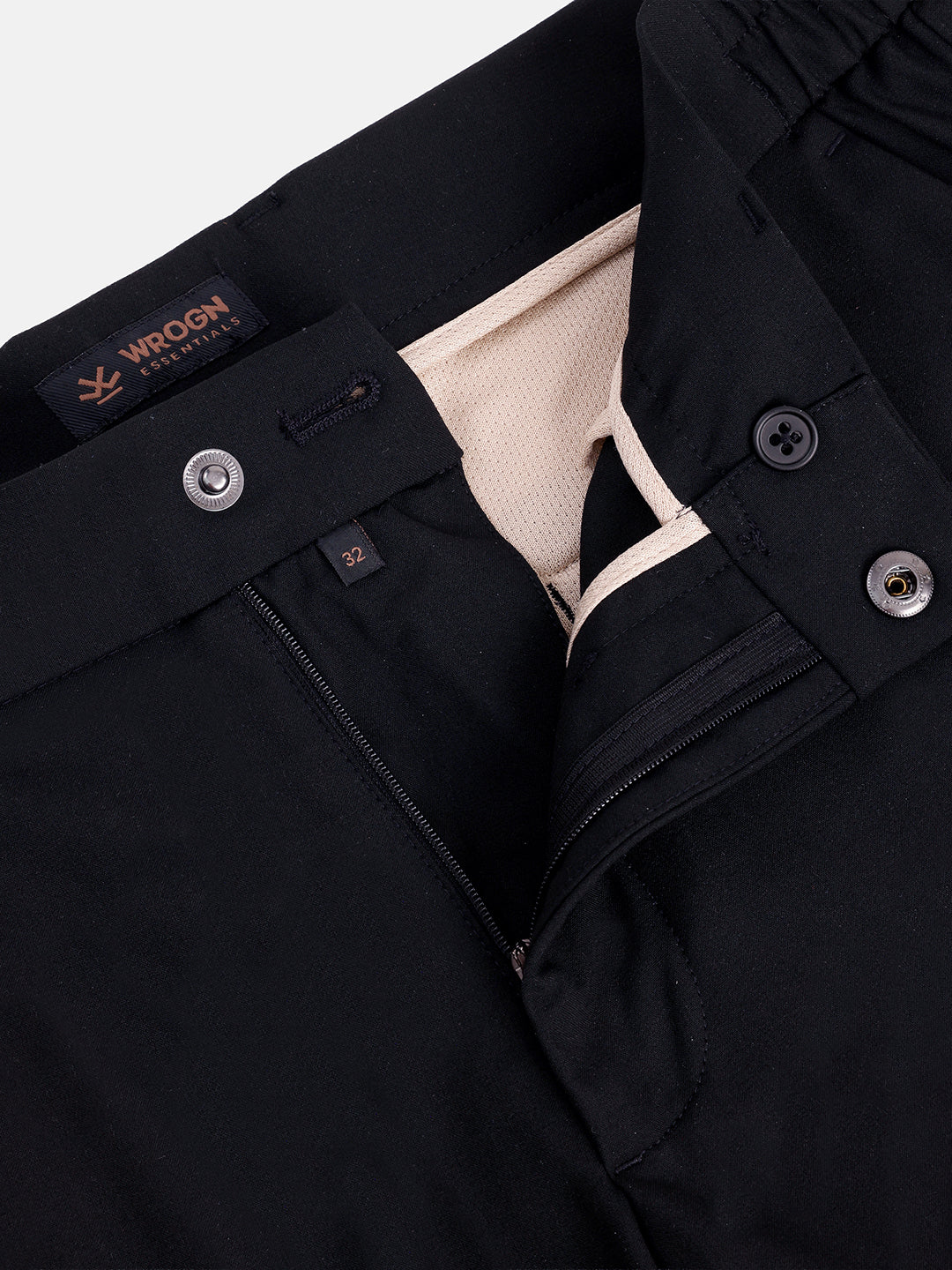 Travelite Straight Fit Trousers | Essential |  Black