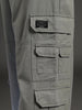 Men's casual loose fit cargo pocket trousers | Grey