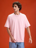 Wrogn Regular Fit Graphic Tee | Pink