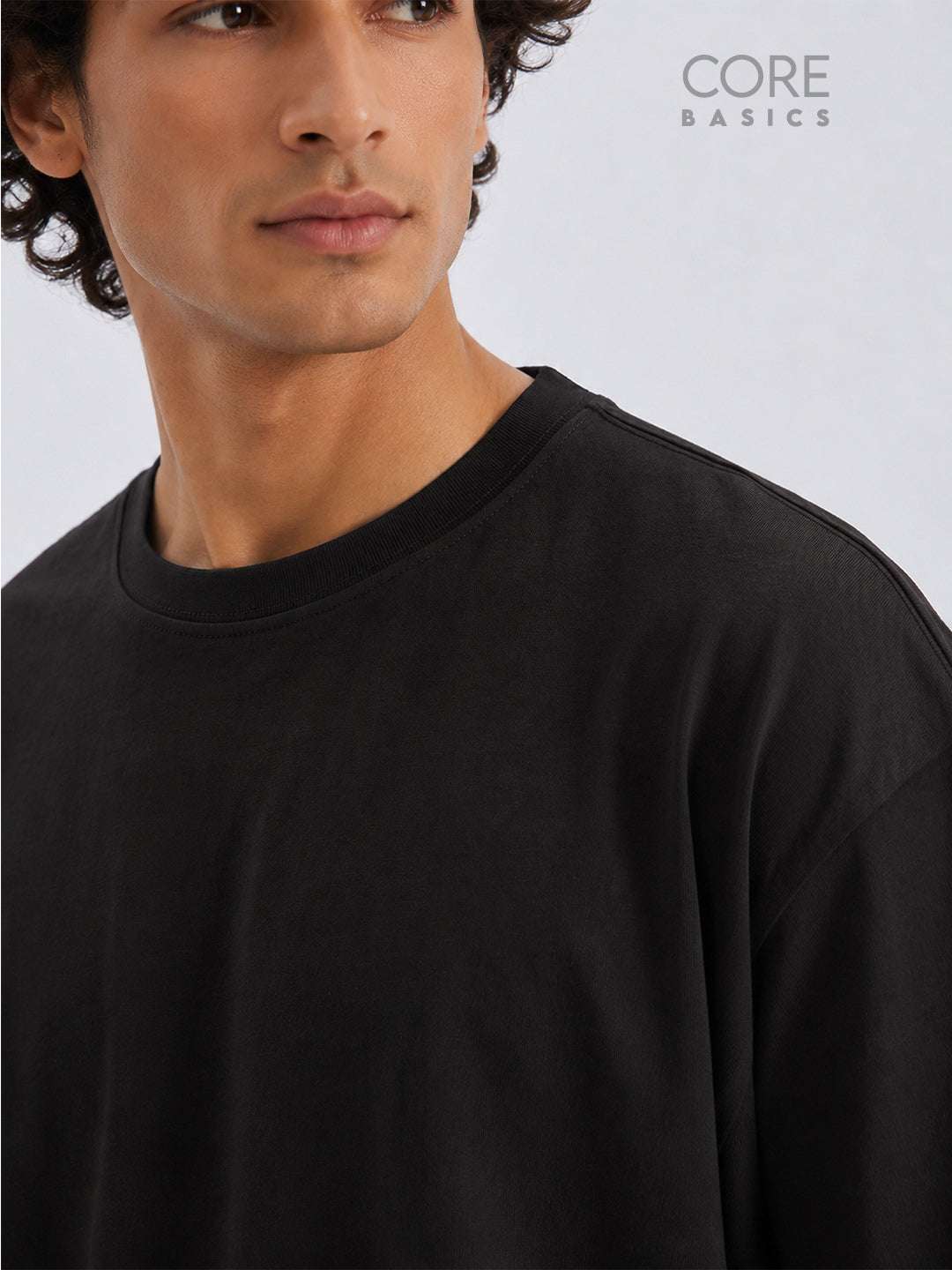 Core Basics Oversized Fit T-Shirt 2-Pack | Essential  | Black/ White
