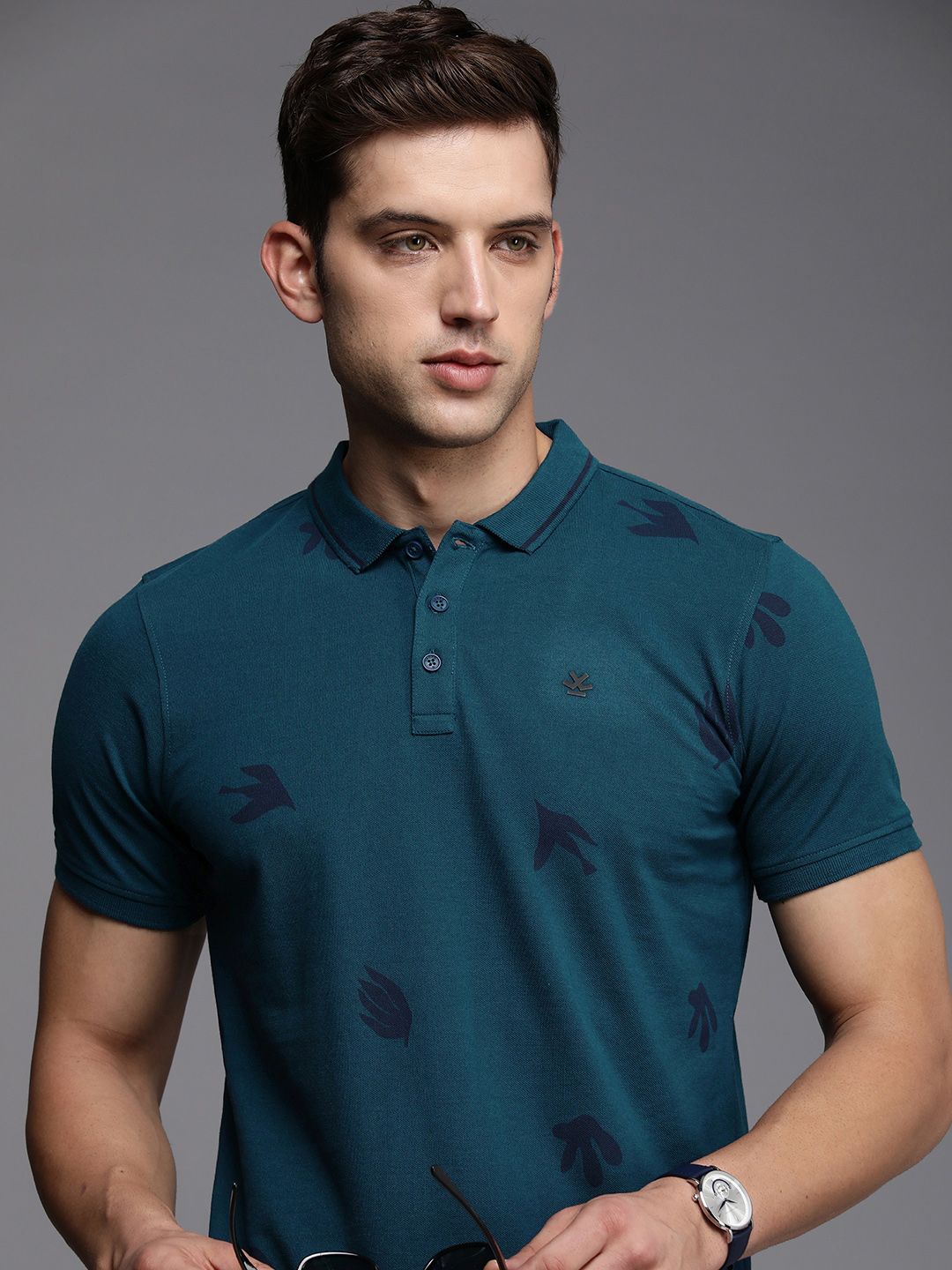 Teal Comfort AOP T-Shirt