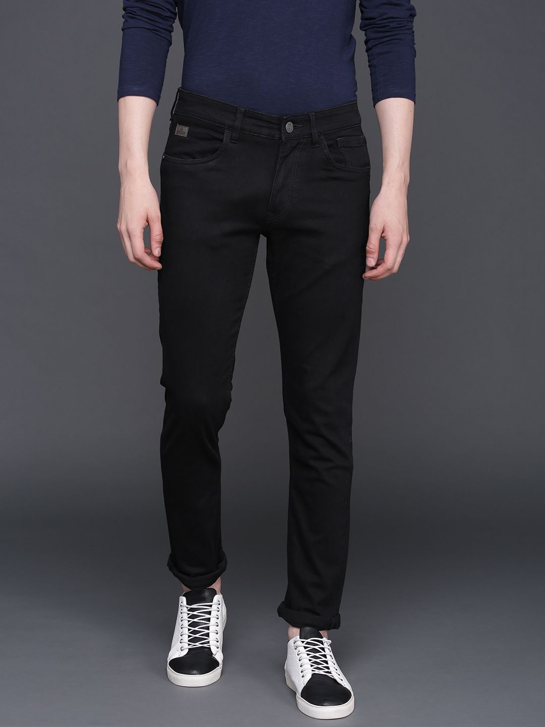 Black Swag Skinny Fit Jeans