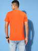 Printed Bright Orange T-Shirt