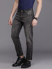 Faded Stretch Dark Grey Jeans