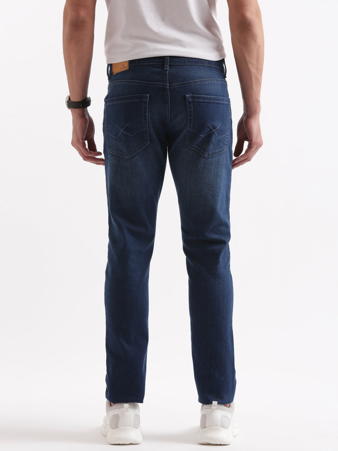 Basic Blue Medwash Jeans