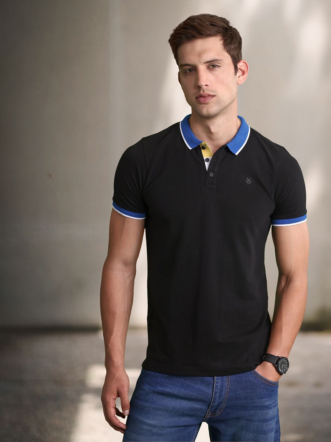 Tipping Polo Collar T-Shirt