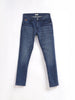 Solid Darkstone Tapered Jeans