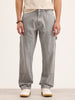 Casual Grey Carpenter Fit Trousers | Mid Grey