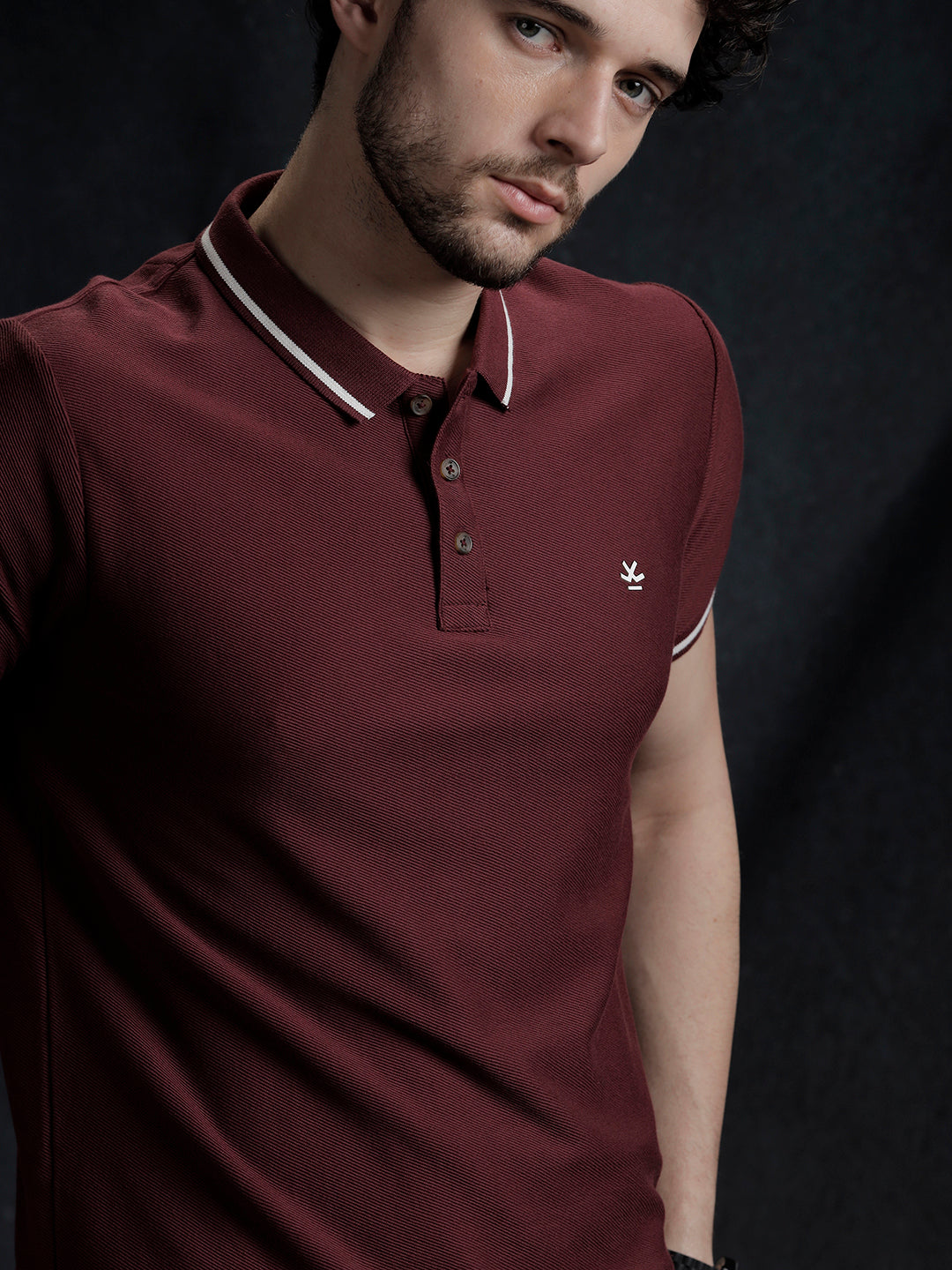 Solid Lines Polo T-Shirt