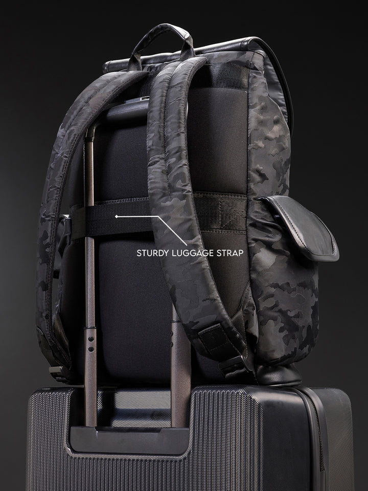 Tonal Camo Backpack | Black (30L)