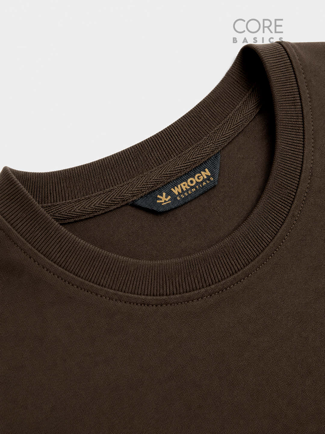 Core Basics Oversized Fit T-Shirt 2-Pack | Essential  | Brown/ Beige
