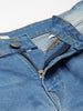 Mid-Rise Blue Faded Jeans