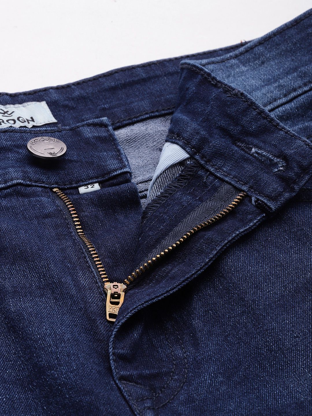 Heavy Fade Stretchable Blue Jeans