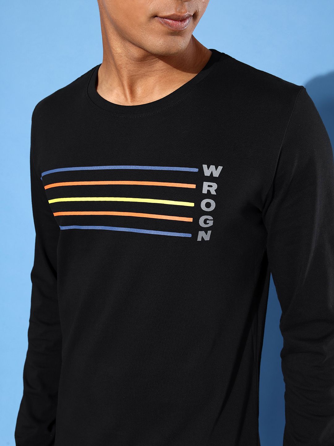 WROGN Striped colours T-Shirt