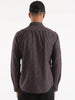 Dark Grey Cotton AOP Shirt