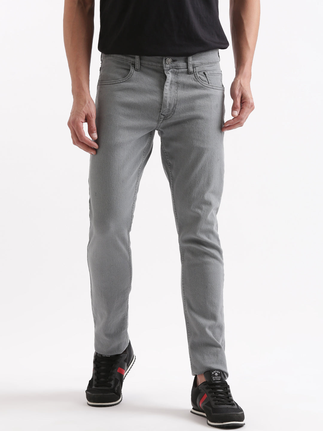 Elite Grey Denim Jeans