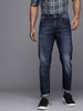 Slim Fit Shaded Blue Jeans