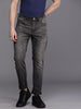 Faded Stretch Dark Grey Jeans