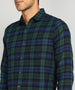 Classic Green Twill Check Shirt