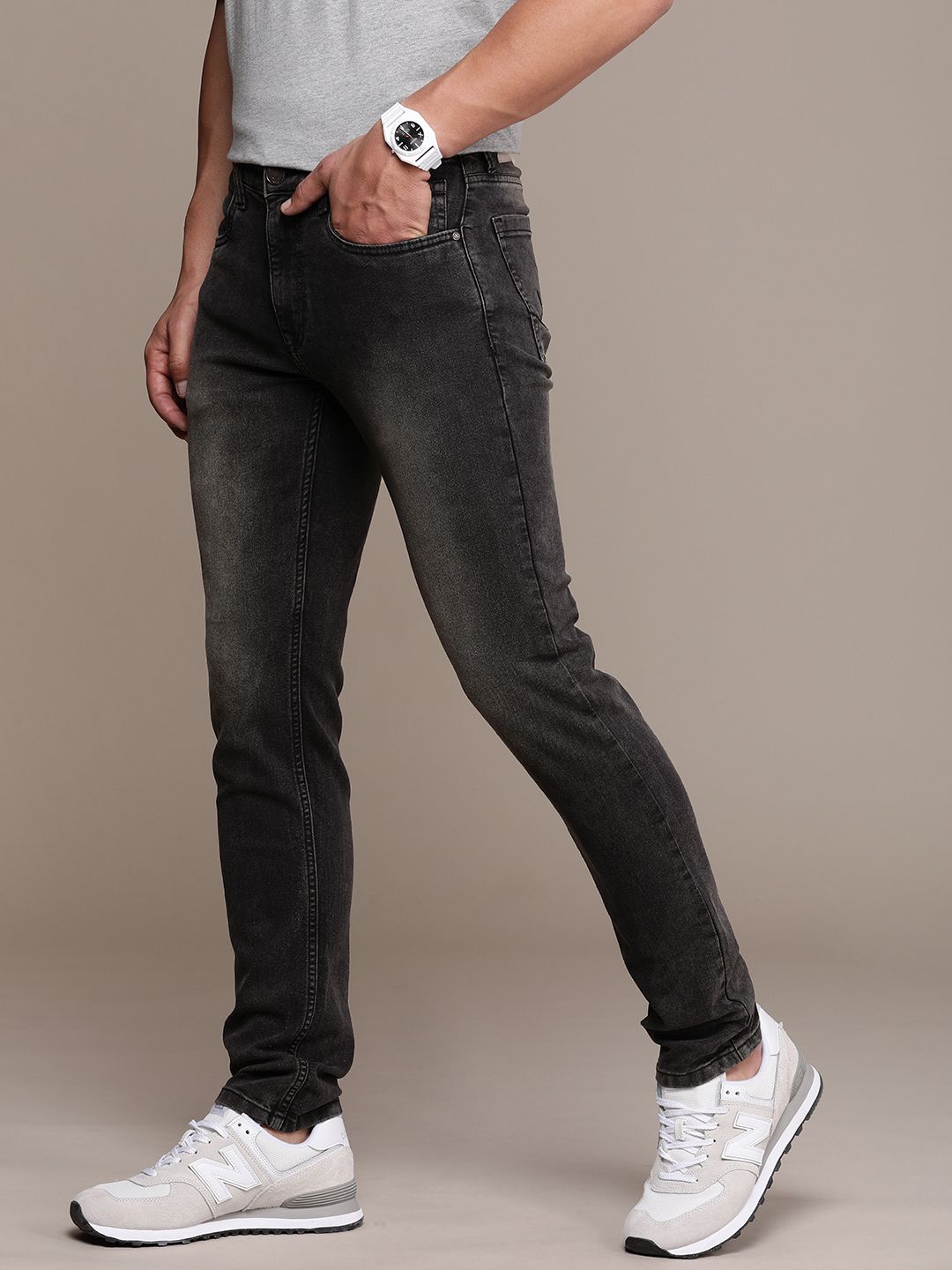 Rugged Straight Fit Light Fade Jeans