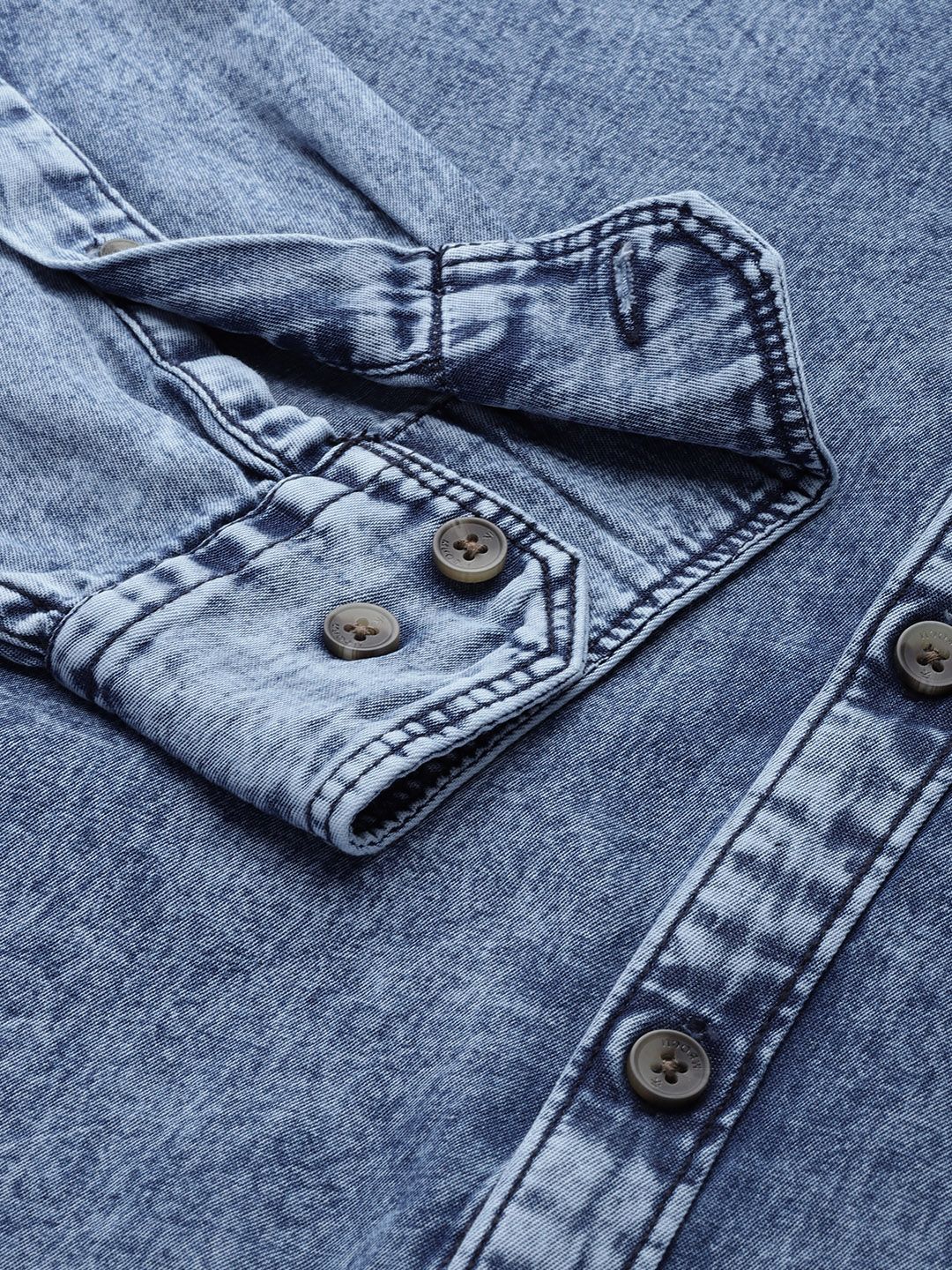 Denim Splash Urban Shirt