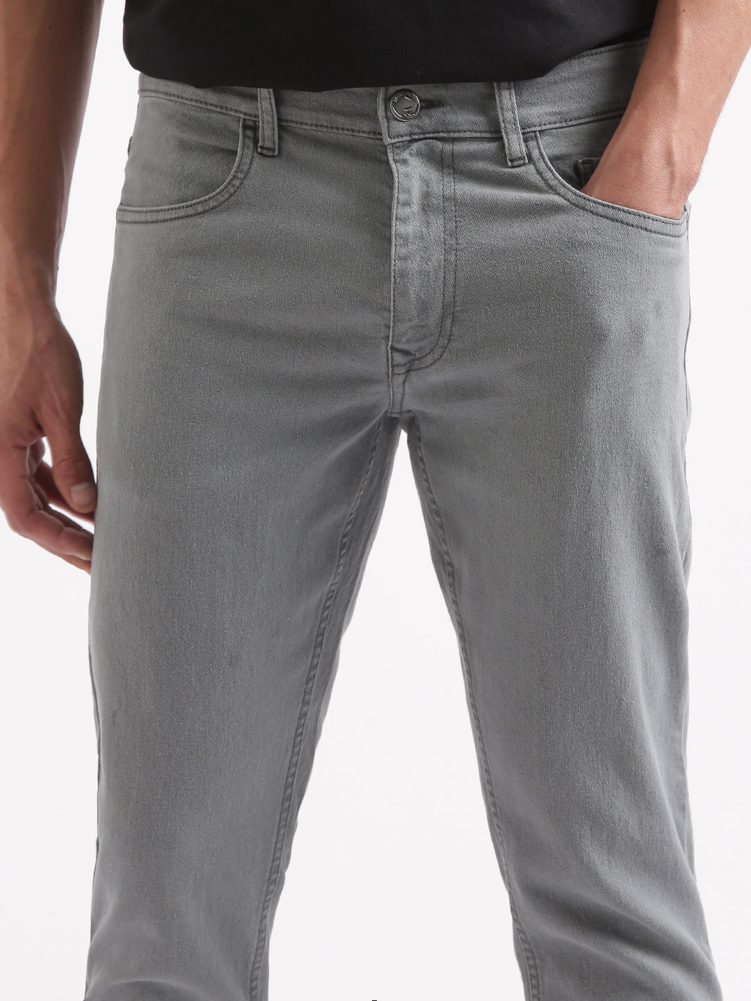 Elite Grey Denim Jeans