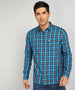 Elite Green Twill Check Shirt