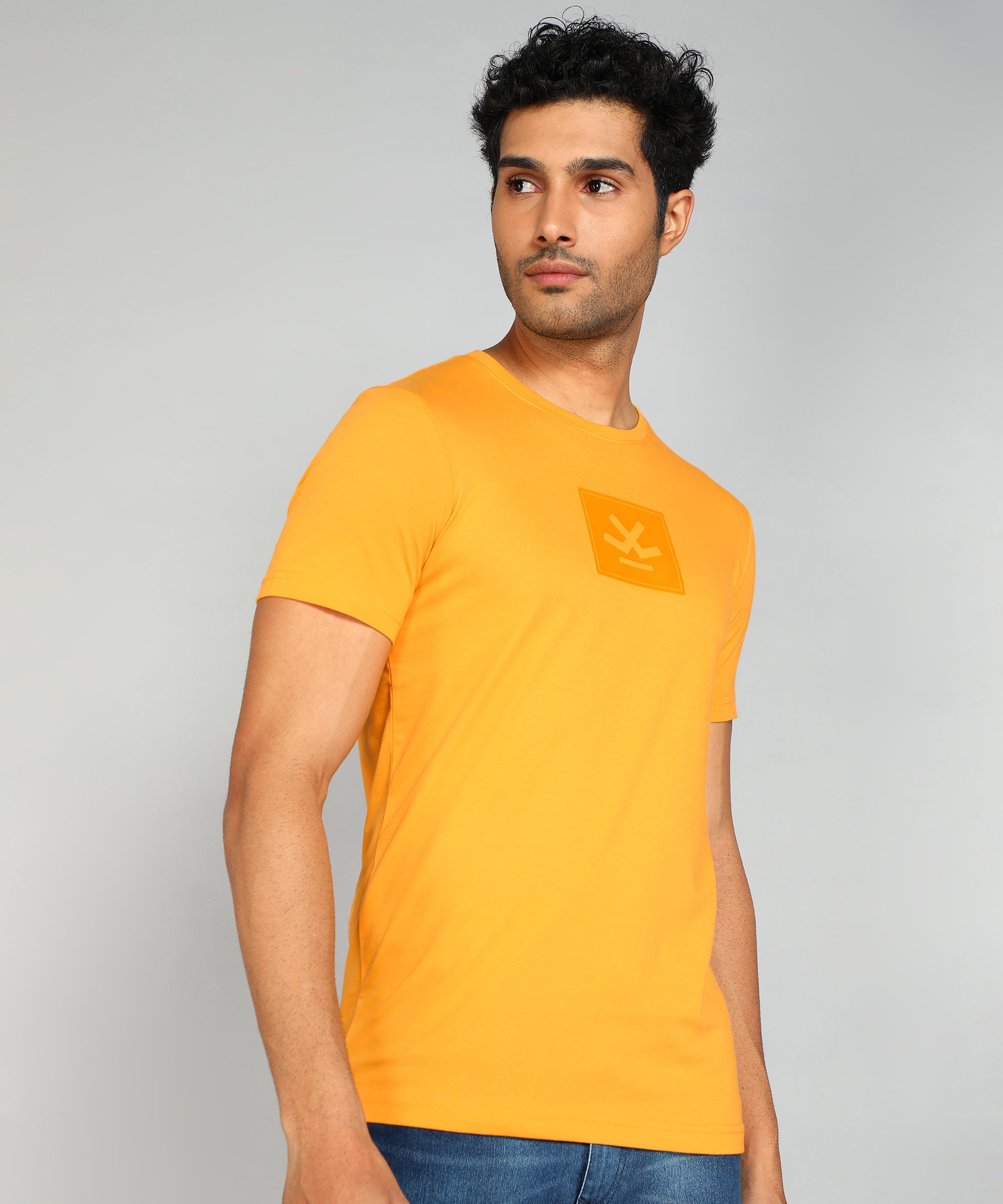 Elite Yellow Crew Neck T-Shirt