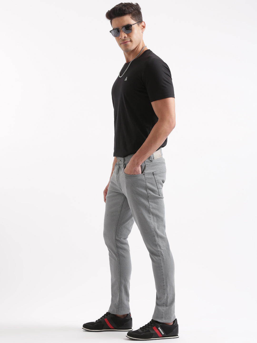 Elite Grey Denim Jeans