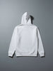 Men’s Solid Zip-Up Hoodie Sweatshirt | Snow White