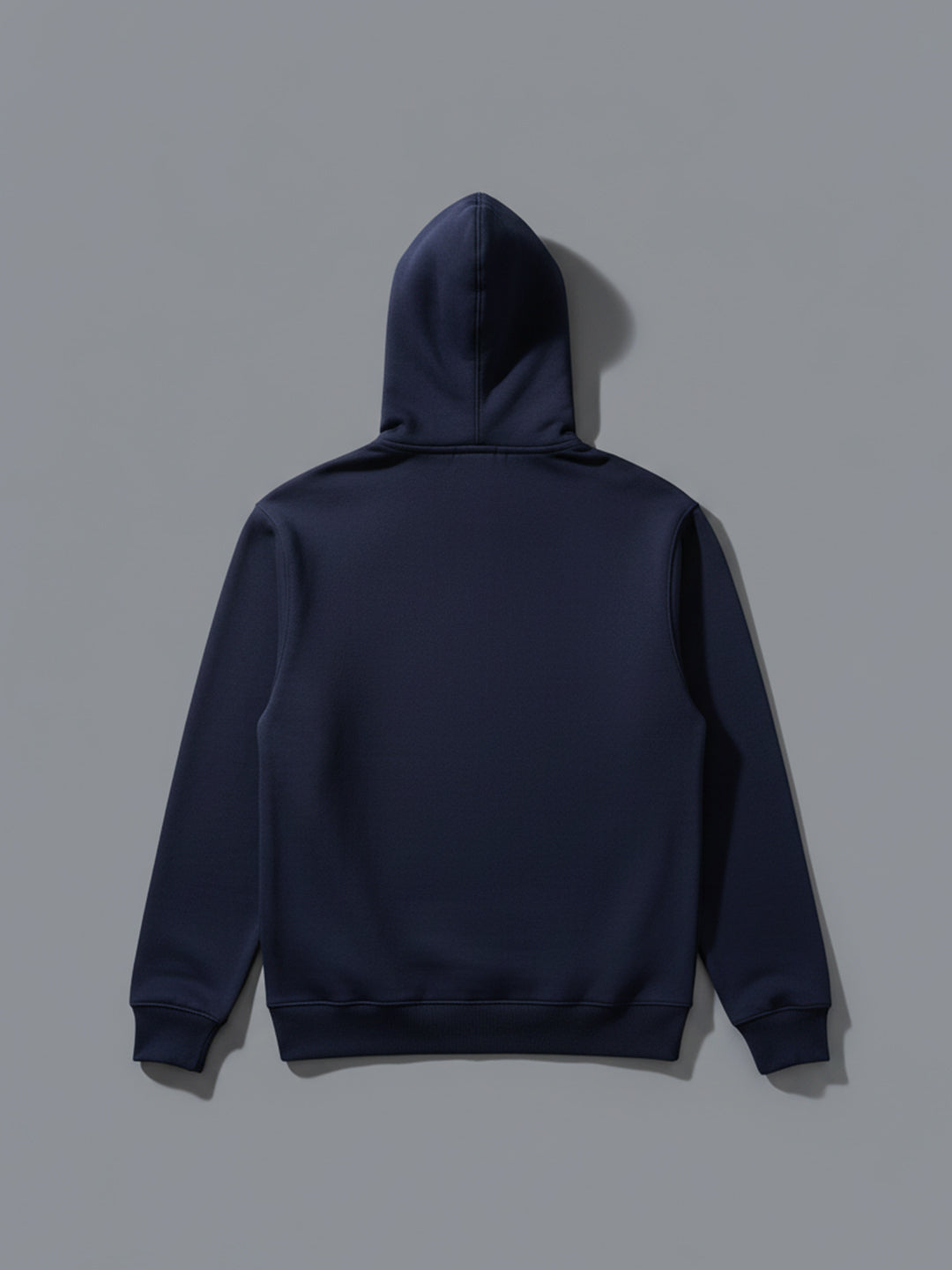 Men’s Solid Zip-Up Hoodie Sweatshirt | Blue