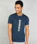 Blue Foil Print T-Shirt