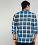 Classic Blue Twill Check Shirt