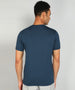 Blue Foil Print T-Shirt