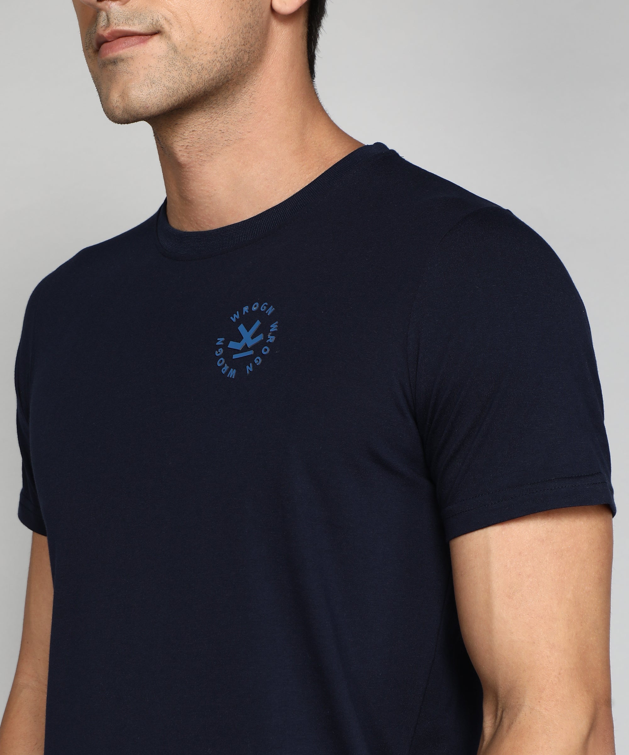 Classic Navy Crew Neck T-Shirt