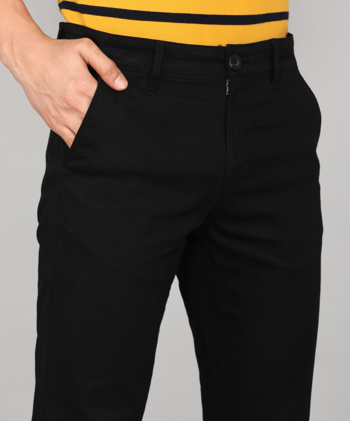 Basic Black Chino Trouser