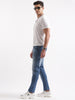 Blue Medwash Whiskers Jeans