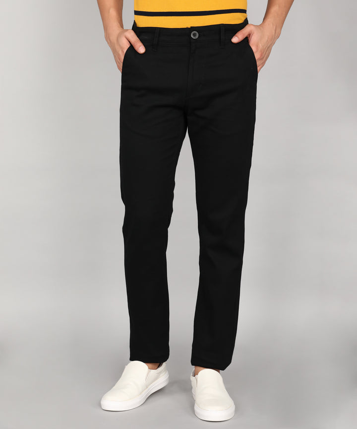 Basic Black Chino Trouser
